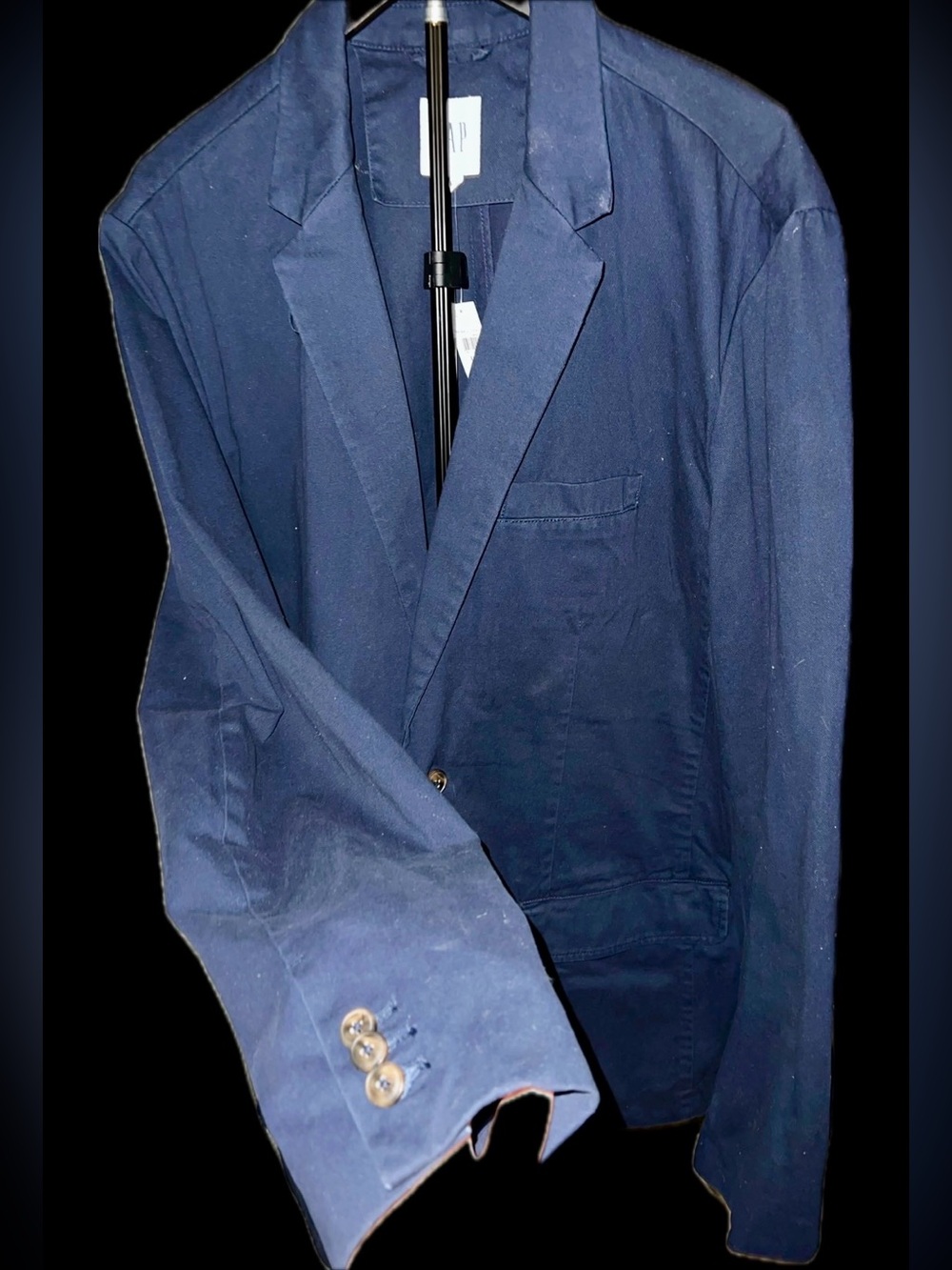 GAP Men’s Dark Navy Utility Blazer